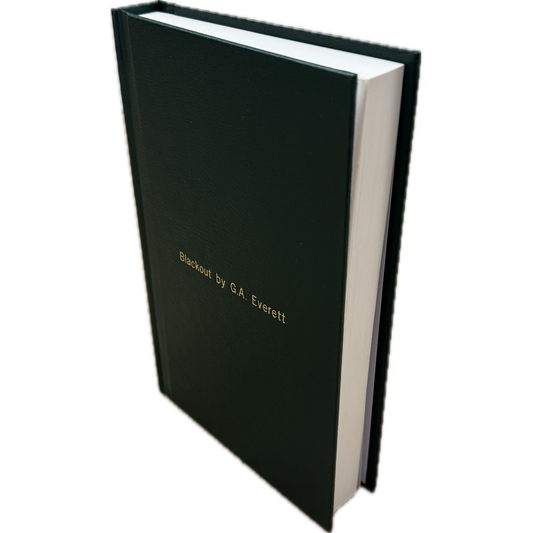 Blackout by GA Everett Disconnected Book 2 HARDBACK Science fiction