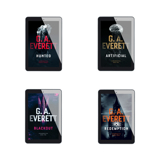 Disconnected Series Bundle by GA Everett science fiction AI apocalypse futuristic thriller EBOOKS