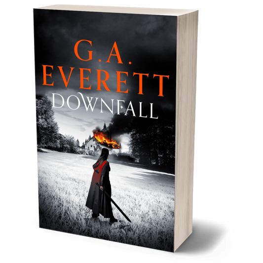Downfall by GA Everett Queen of the Unworthy Book 1 PAPERBACK Fantasy